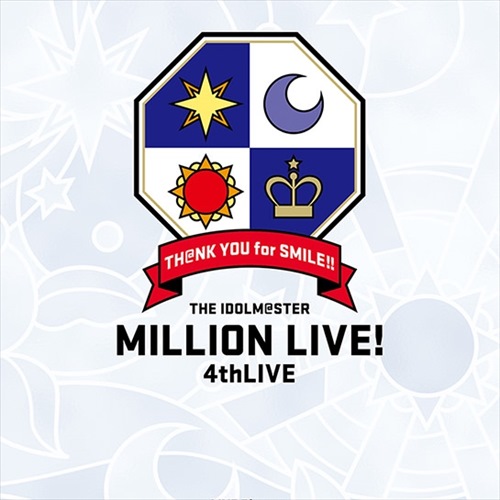 【BD/DVD】携帯ゲーム『アイドルマスター ミリオンライブ！』THE IDOLM@STER MILLION LIVE!4thLIVE TH@NK YOU for SMILE! LIVEBlu-ray COMPLETE THE@TER