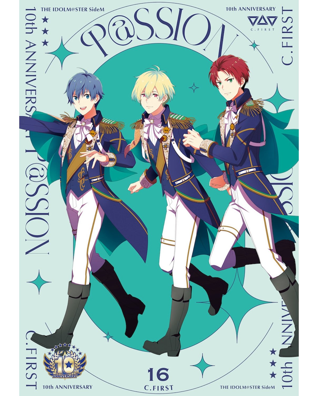 THE IDOLM@STER SideM 10th ANNIVERSARY P@SSION 16 C.FIRST
