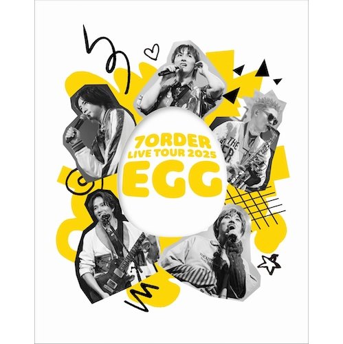 【Blu-ray】7ORDER LIVE TOUR 2025 EGG 〜笑顔で頑張る5人〜 at 日本武道館